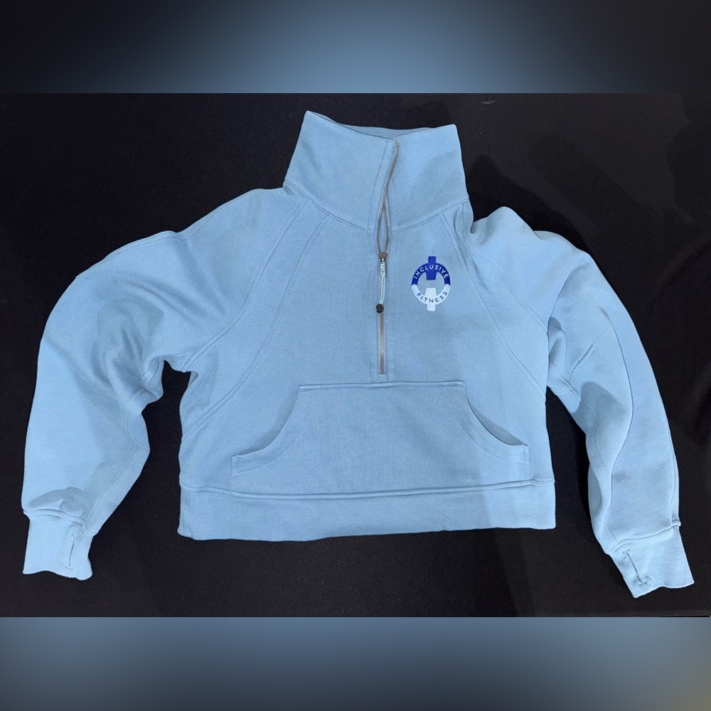 NWOT Lululemon Scuba Oversized Funnel Neck - Inclusive Fitness - XS/S Light Blue
